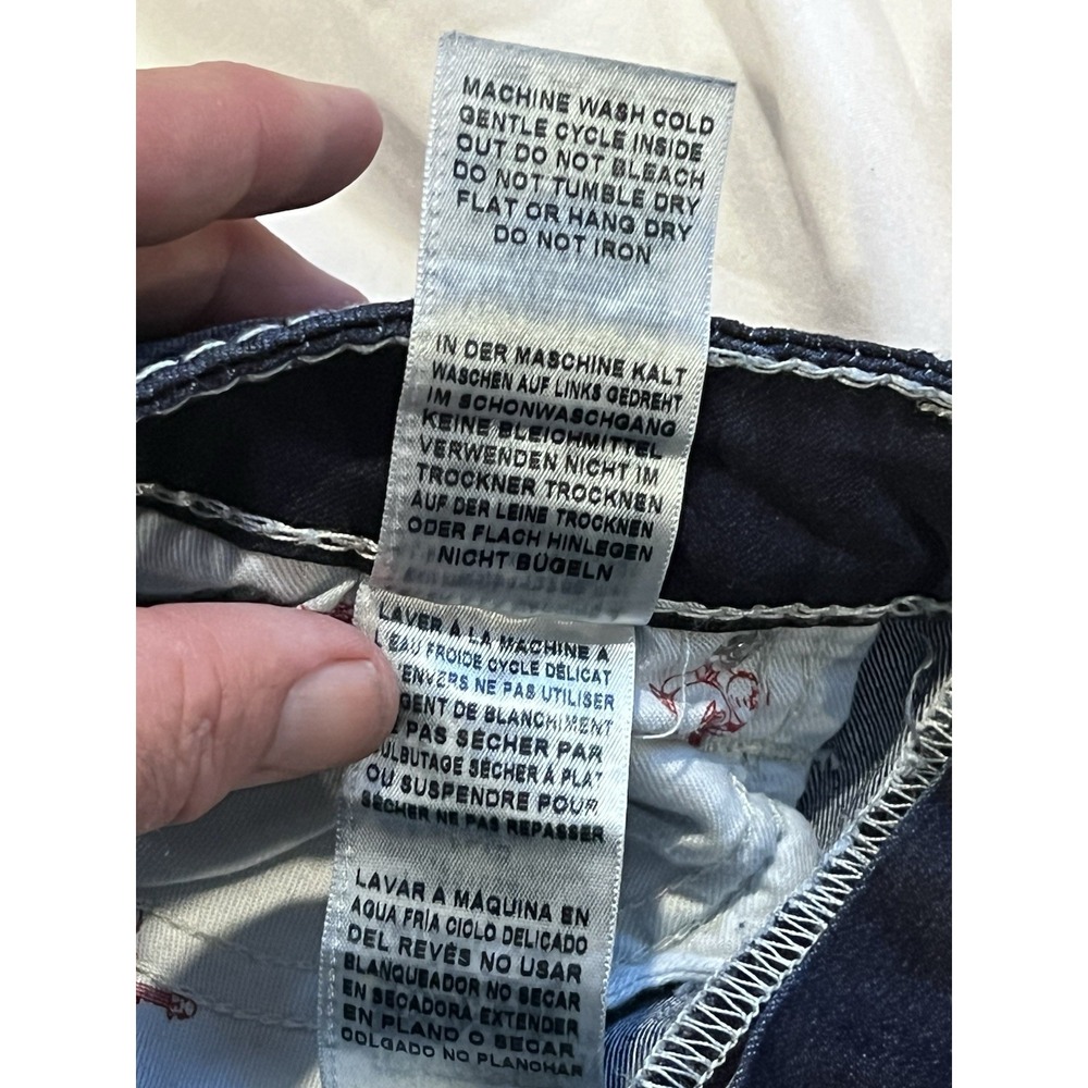 True Religion Dark Blue High Rise Jeans - Picture 11 of 13